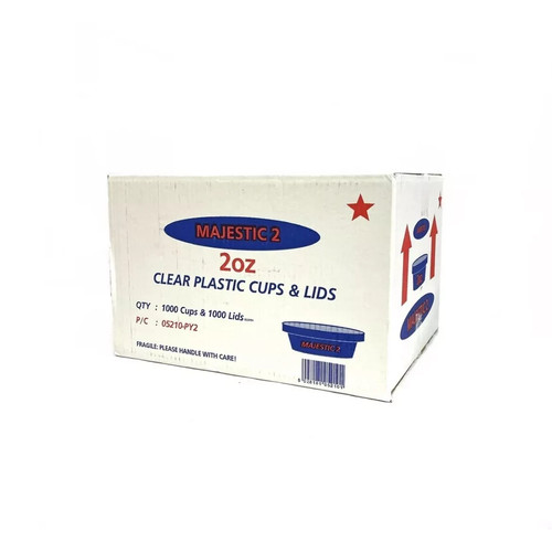 Majestic std 2oz clear round - std,