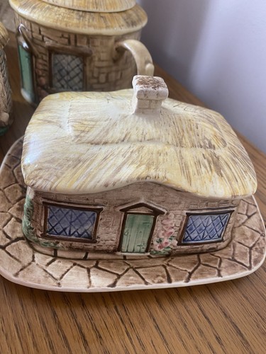 Sylvac vintage thatched - sylvac,