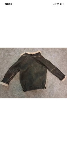Vintage leather sheepskin - ,