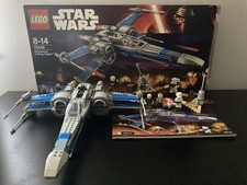 Lego Star Wars Set 75149 Resistance X-Wing Fighter Complete With Box