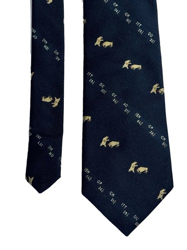 Vintage briar mens silk tie - vintage,