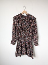 Zara Black Multi Floral Print