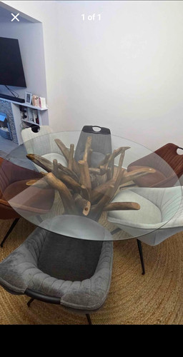 Round glass top - glass,