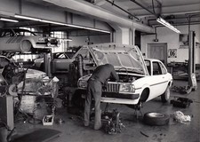 OPEL ASCONA & MANTA A400 RUSSELSHEIM PLANT 1979 ORIGINAL HOLMES PRESS PHOTO