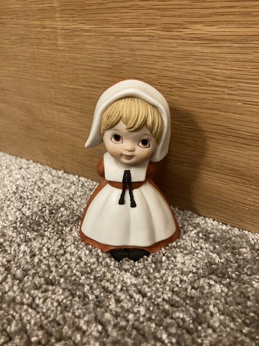 Lefton china thanksgiving girl - lefton,