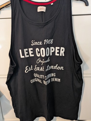 Lee cooper men black vest - cooper,