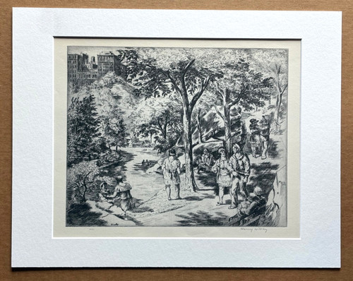 Vintage 1939 print 11x14 - 1939,