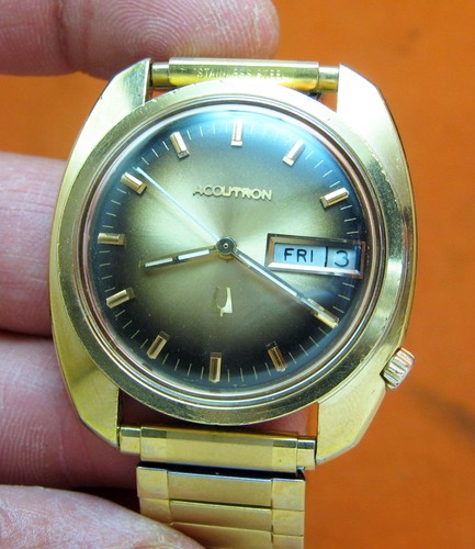 Serviced accutron bulova 2182 - bulova,