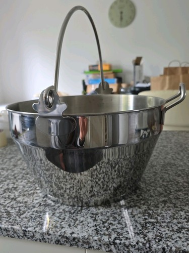Stainless steel jam - steel, pan