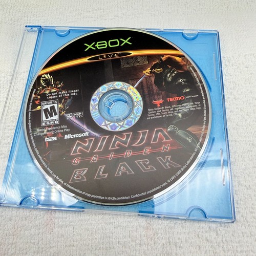 Ninja gaiden black microsoft - ninja,