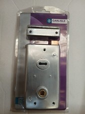 Carlisle Brass Eurospec Rim Lock 145mm x 80mm Satin Chrome