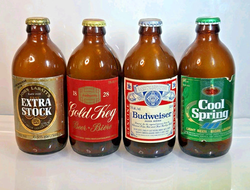 Vintage 1983 labatt stubby - labatt,
