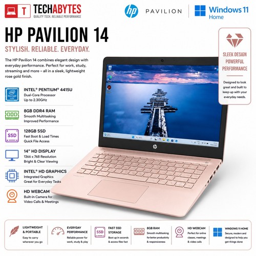 Pavilion rose gold - 14",