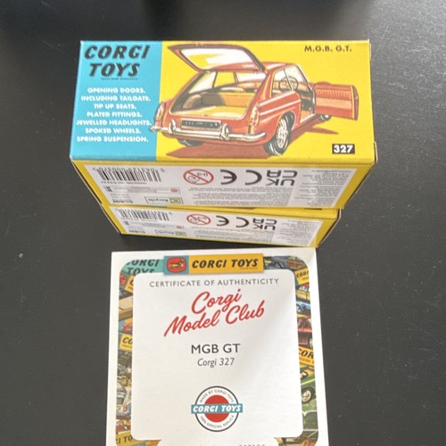 Corgi model club mgb - corgi,