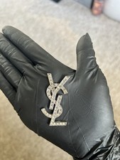 1x Silver Flat back Charm