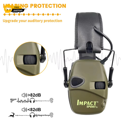 Electronic shooting headset - shooting,