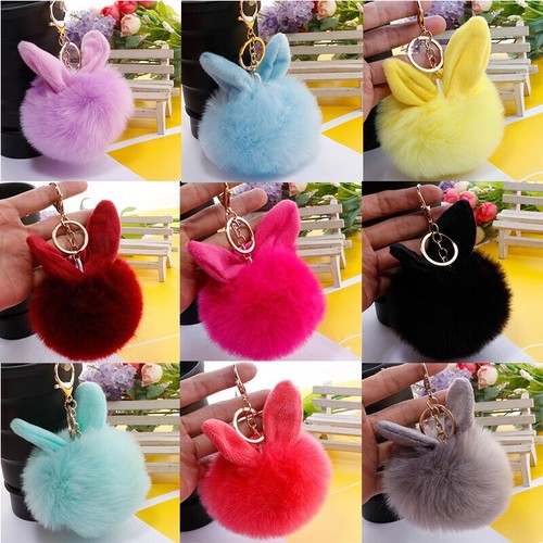 Rabbit fur pom - rabbit, pom-pom