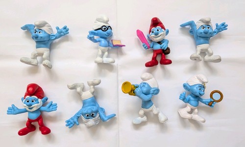 Smurfs figures bundle peyo - smurfs,