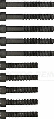 Cylinder head bolt - head, set