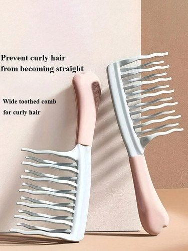 1pc dual wide tooth hair - dual, wide-tooth