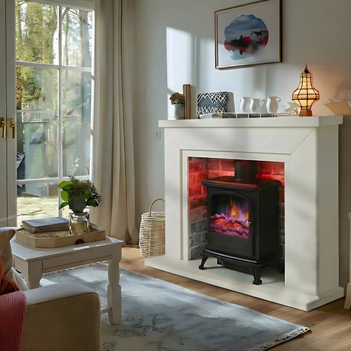 Electric fireplace suite with - electric,