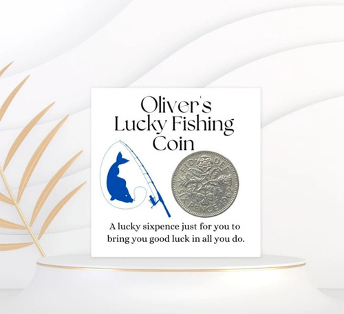 Personalised fishing gift - fishing,