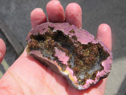 Titanium aura crystal burgundy - titanium,