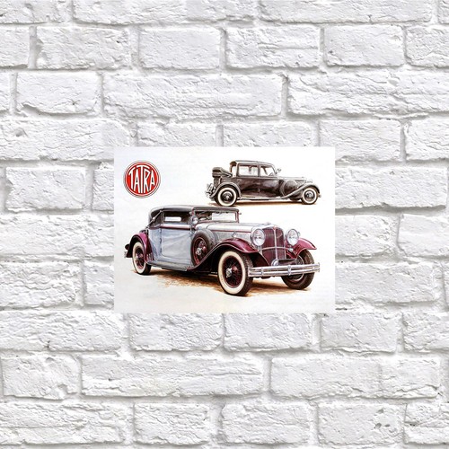 Tatra classic cars - retro, tin
