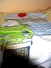 LAURA ASHLEY HOME Quality Cotton Mix Reversible Duvet Cover Set Single Mint Con