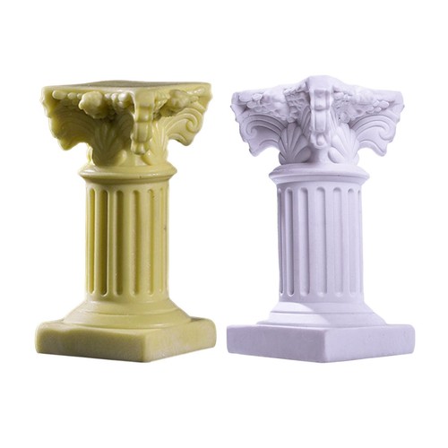 Roman pillar pedestal stand - pedestal,
