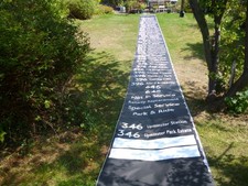 GO AHEAD RIVER ROAD LONDON TRANSPORT BUS DESTINATION BLIND AUGUST 2018