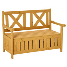 Outsunny Wood Storage Garden