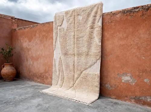 Off white moroccan - off-white, beni