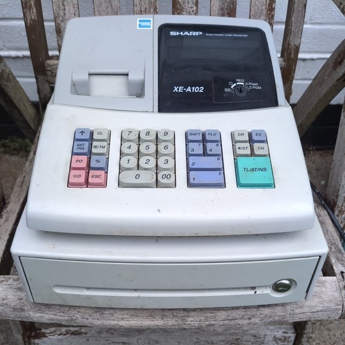 Sharp cash register - sharp, xe-a102