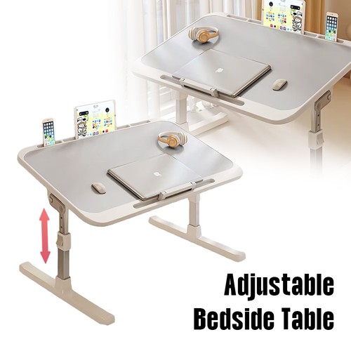 Folding laptop table stand - table, bed