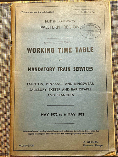 Western region section - br,
