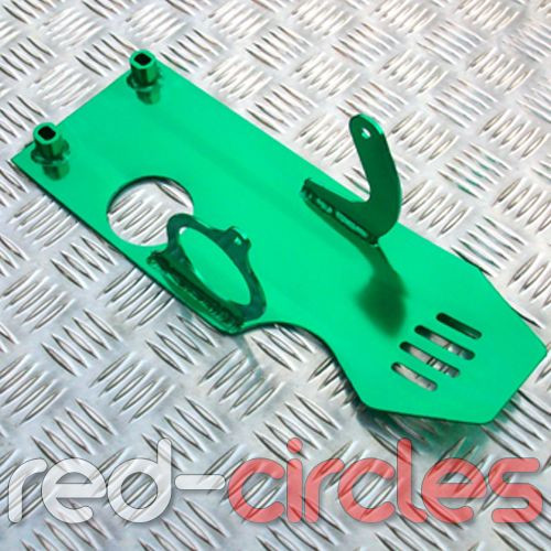 Green electric start skid - green, bash