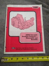 1986 FORD AXOD AUTOMATIC