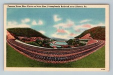 Postcard Linen Horse Shoe