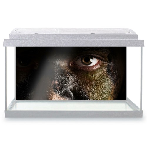 Fish tank background - tank, 90x45cm