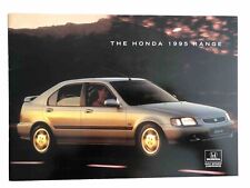 Honda 1995 Range Car Brochure NSX Legend Shuttle Prelude CRX Accord Civic