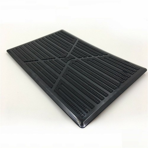 25x16cm black pvc floor carpet - floor,
