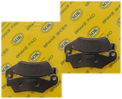 Front brake pads fit honda - pads,