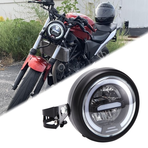 Led round headlight - led, hi/lo