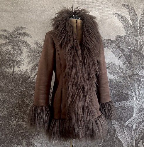Afghan coat y2k - coat,