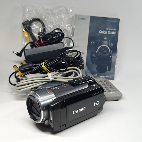 Canon legria hf200 - canon, camcorder