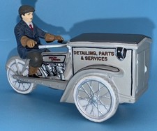 2004 DEPT. 56 Christmas In The City HARLEY-DAVIDSON MOTORCYCLE TRUCK