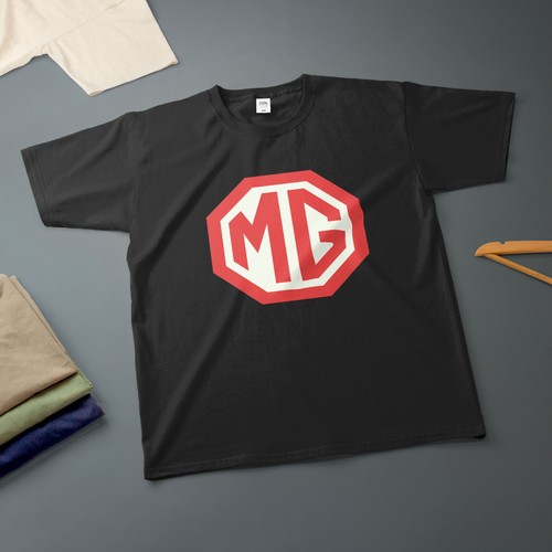 Badge shirt red cream - mg,