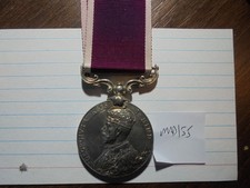 WW1 Geo V(D) Indian Army Long Service medal - Farrier - Royal Art.    (MAD/76)