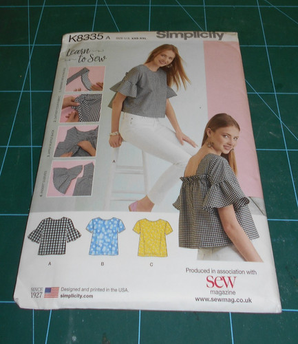 Ladies top simplicity sewing - ladies,